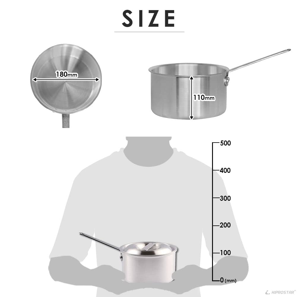 【9個】片手鍋 アルミ ソースパン アルミ鍋 鍋 調理器具 厨房用品 フライパン 楽天市場】KIPROSTAR 片手鍋 アルミ鍋 深型 21cm 蓋つき